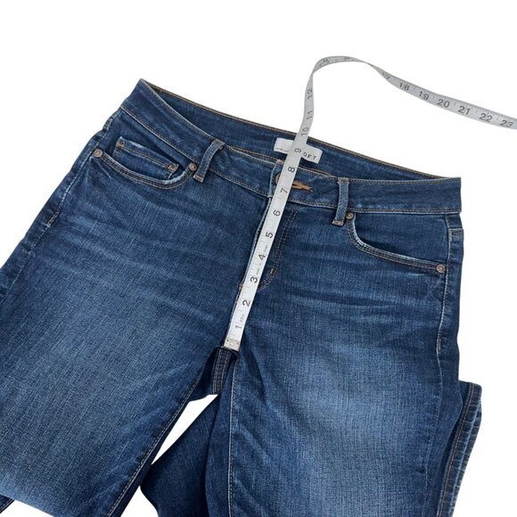 Ann Taylor LOFT Womens Curvy Bootcut Jeans Size 4/27 Blue Medium Wash Denim - Picture 6 of 12